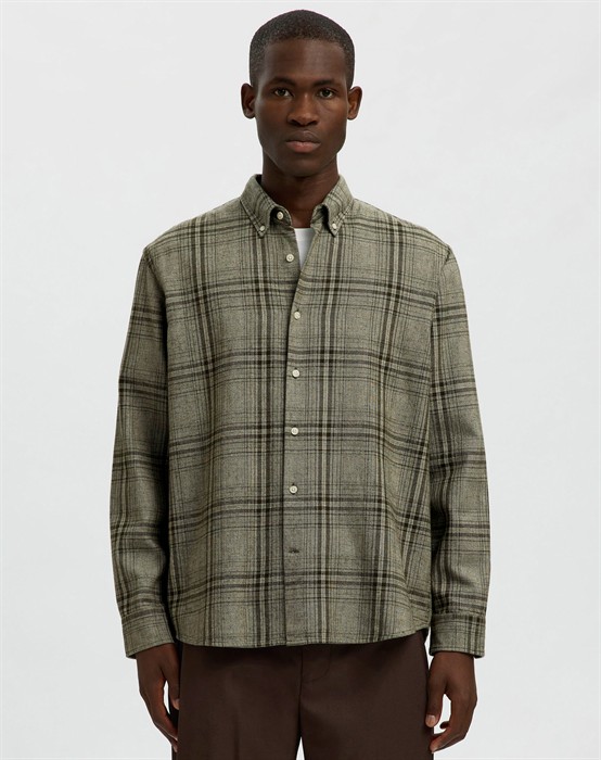 SLHRegnoah Mix Skjorte 